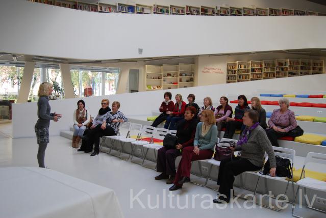 2012.g. Jelgavas skolu bibliotekāri ciemos Ventspils Pārventas bibliotēkā